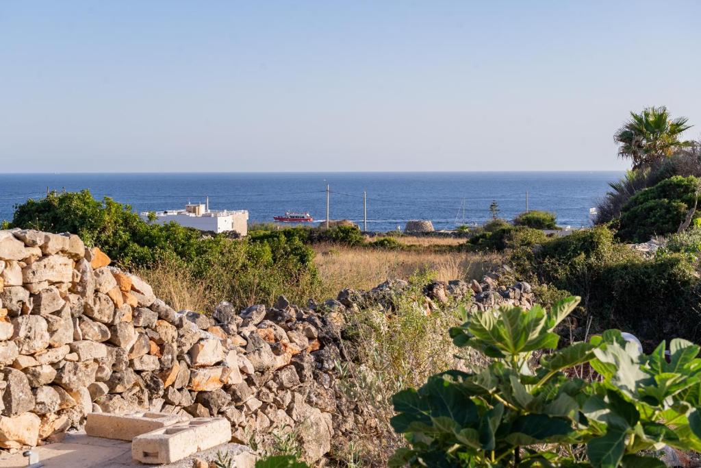 Vista mare dal giardino